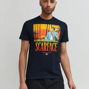 Shop Scarface World Is Yours Short Sleeve Tee - Black Graphic Tees