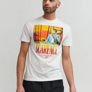 New Scarface World Is Yours Short Sleeve Tee - White Graphic Tees