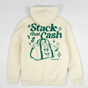 Cheap Secure The Bag Hoodie - Bone Hoodies | Hoodies
