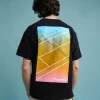 Online South Beach Court Short Sleeve Tee - Black Graphic Tees