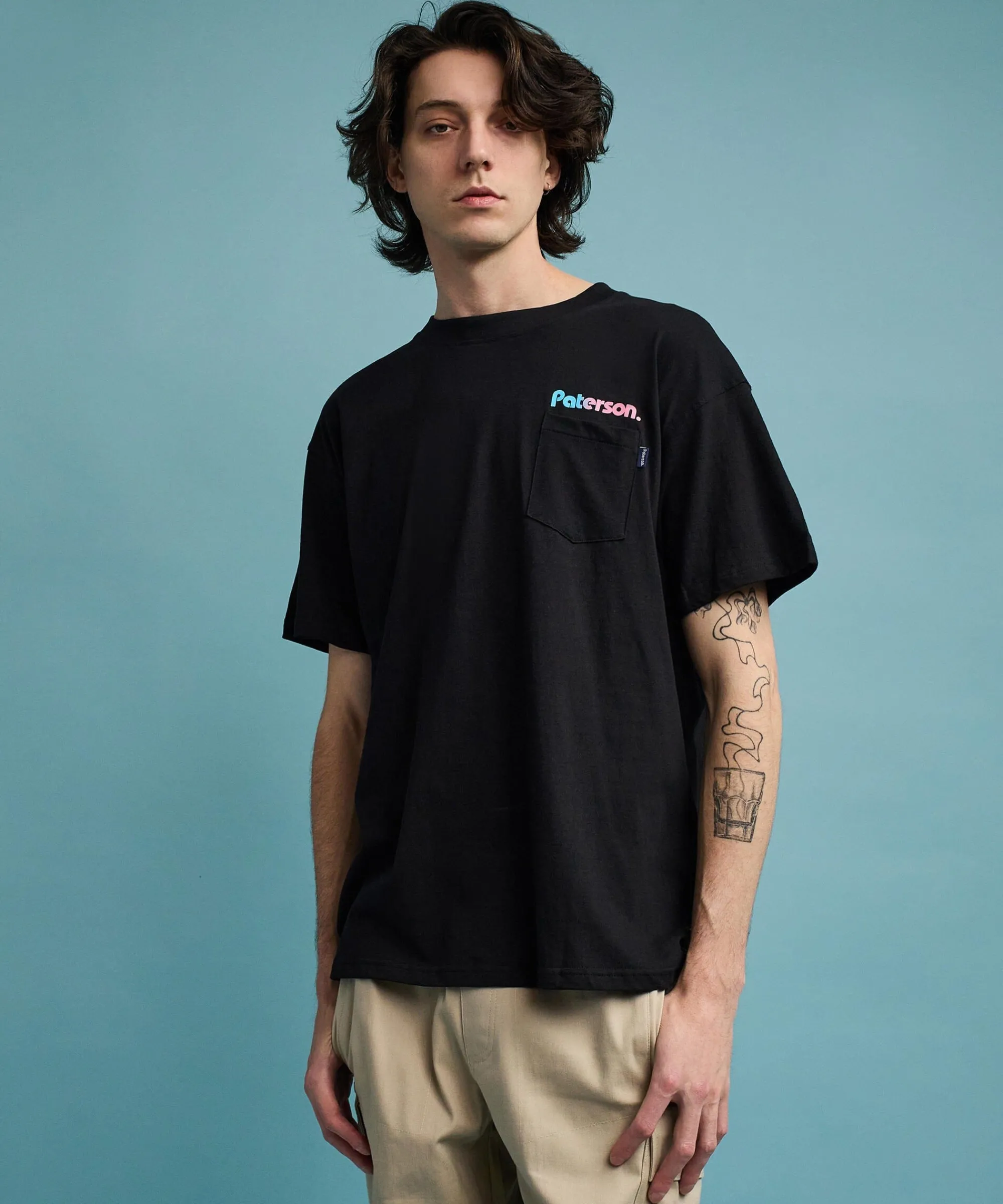 south_beach_court_short_sleeve_tee__black_1.webp Online South Beach Court Short Sleeve Tee - Black Graphic Tees