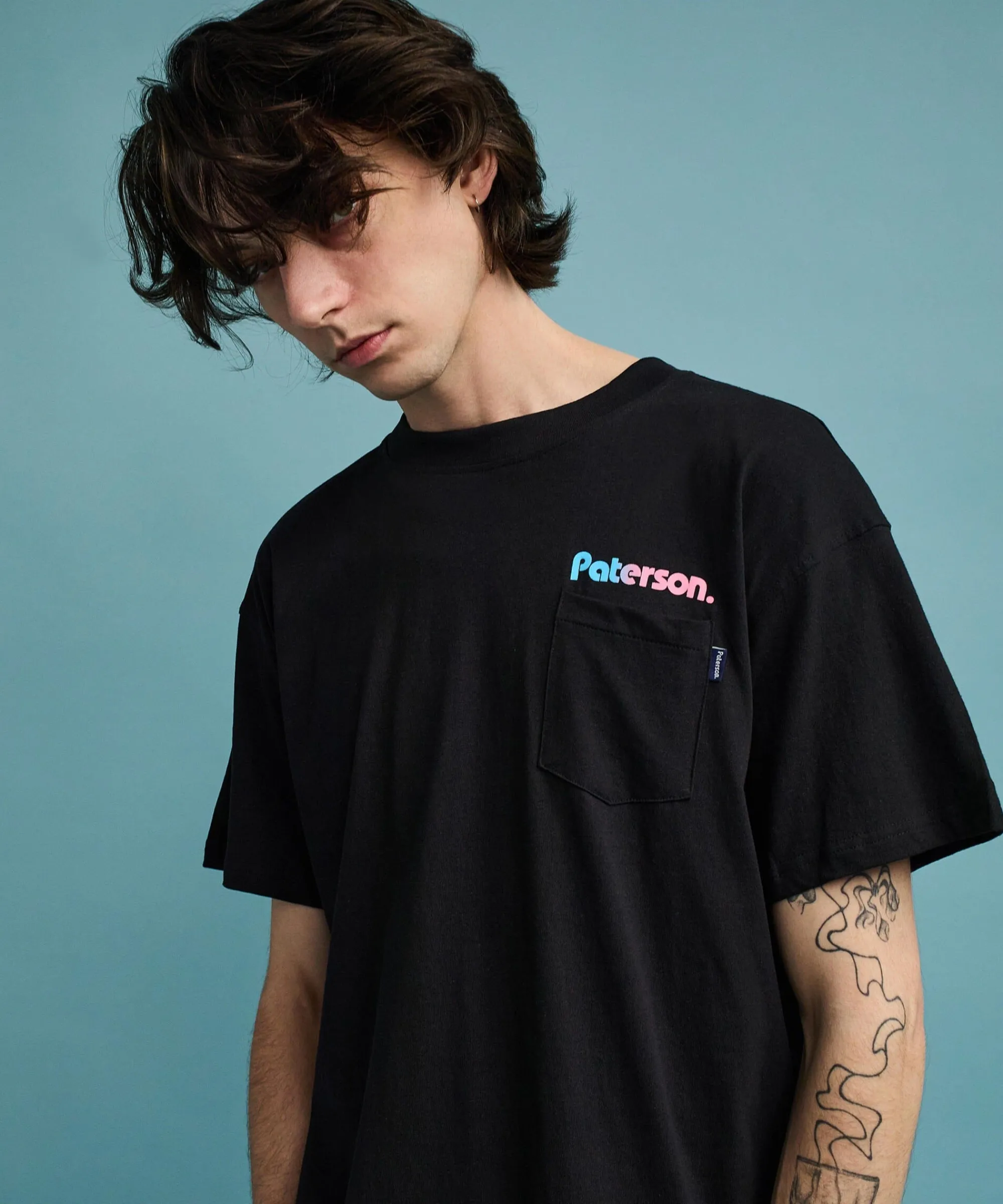 south_beach_court_short_sleeve_tee__black_4.webp Online South Beach Court Short Sleeve Tee - Black Graphic Tees