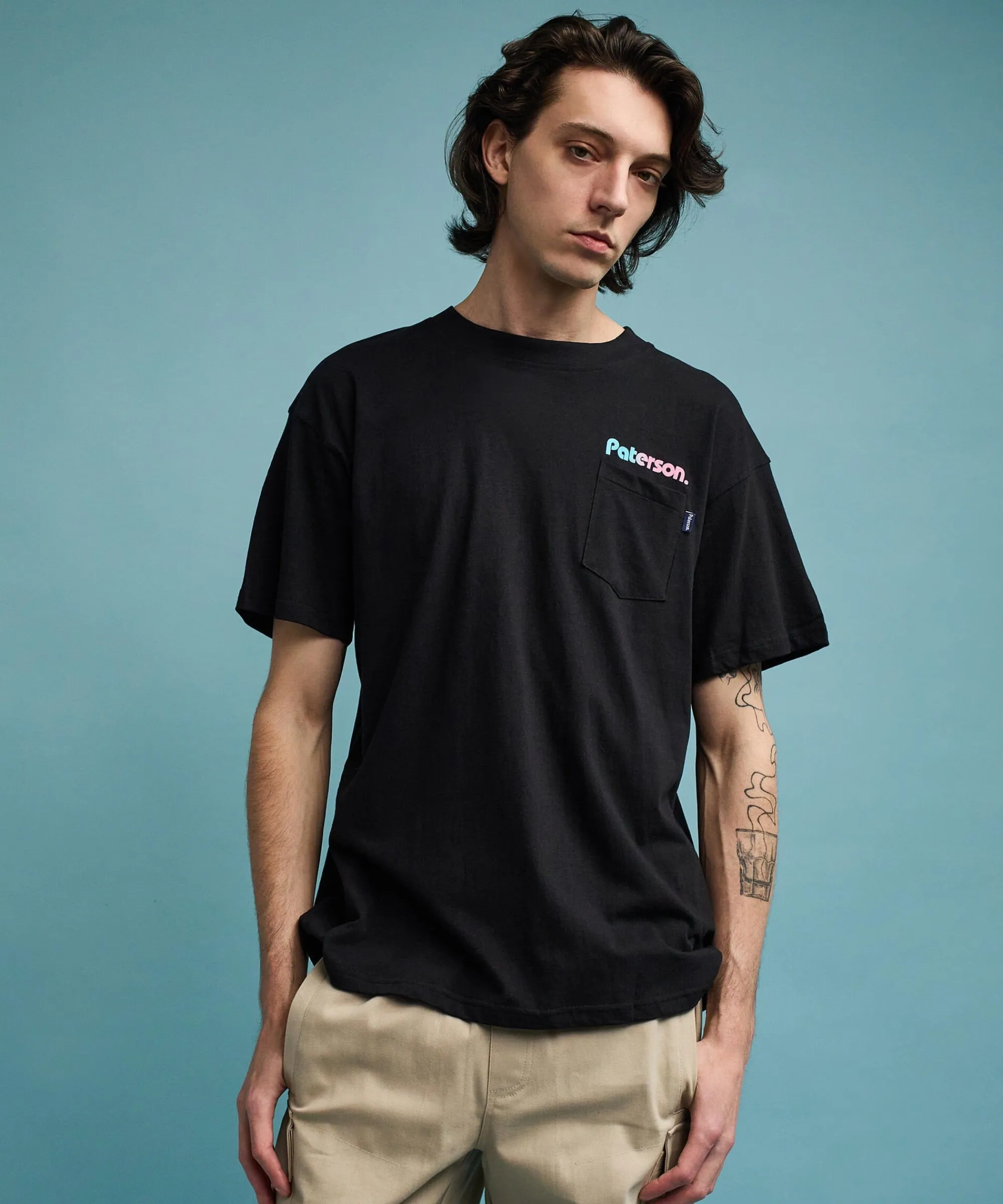 south_beach_court_short_sleeve_tee__black_6.webp Online South Beach Court Short Sleeve Tee - Black Graphic Tees