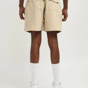 Outlet Spritz Embroidered Texture Woven Shorts - Khaki Shop All Bottoms | Shorts