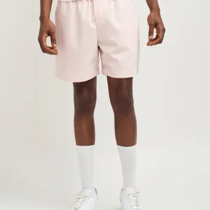 Cheap Spritz Embroidered Texture Woven Shorts - Tan Shop All Bottoms | Shorts