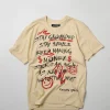 Sale Stay Grounded Short Sleeve Tee - Sand Graphic Tees