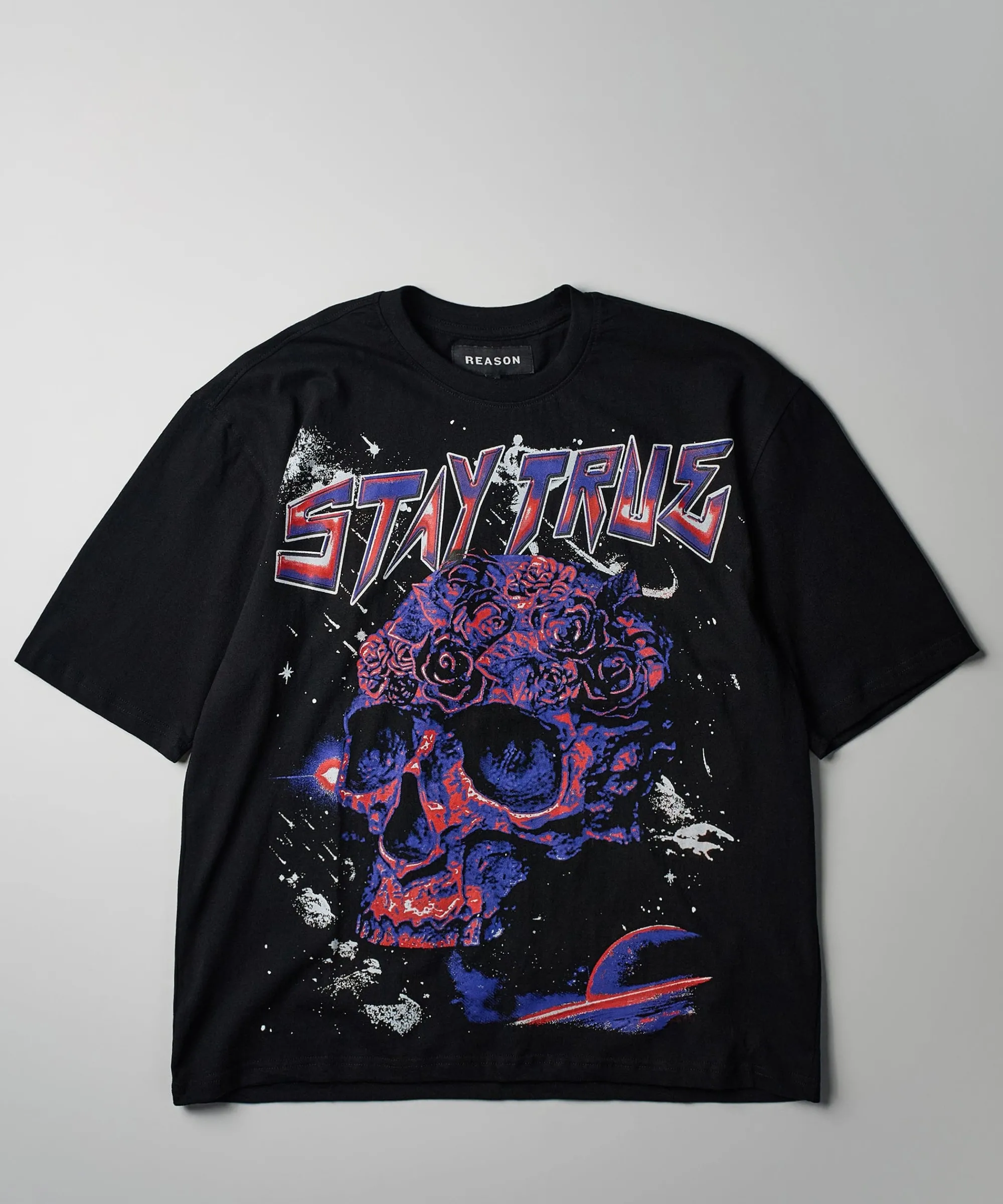 stay_true_world_tour_oversized_front_and_back_print_tee__black_0.webp Shop Stay True World Tour Oversized Front And Back Print Tee - Black Oversized Tees | Graphic Tees