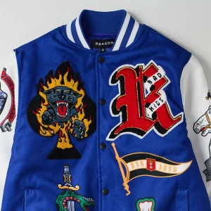 Sale Success Varsity Jacket - Blue Varsity Jackets