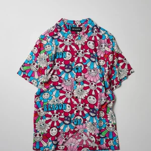 Online Sunflower Allover Print Short Sleeve Shirt Button Downs