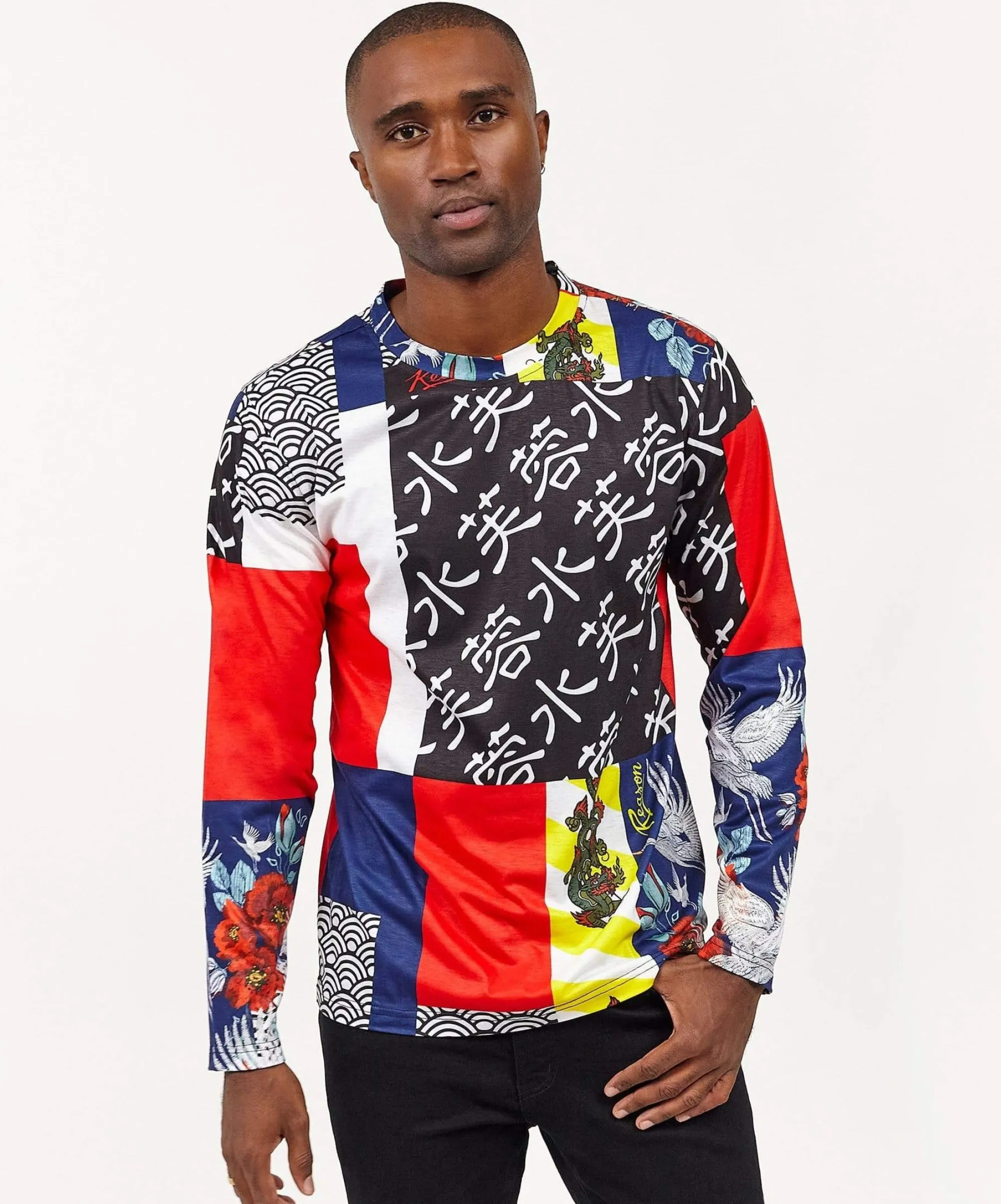 swan_long_sleeve_tee_0.webp Store Swan Long Sleeve Tee Long Sleeve Tees | Graphic Tees