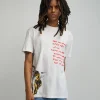 Flash Sale Take Note Short Sleeve Graphic Tee - White Graphic Tees