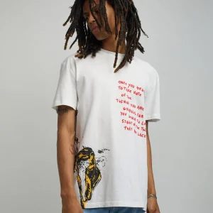 Flash Sale Take Note Short Sleeve Graphic Tee - White Graphic Tees
