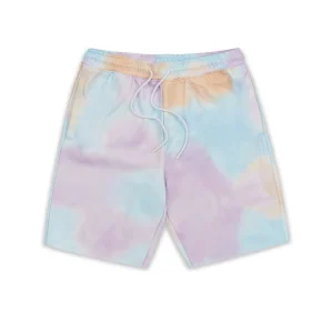 Cheap Tie Dye Knit Pastel Shorts Shop All Bottoms | Shorts
