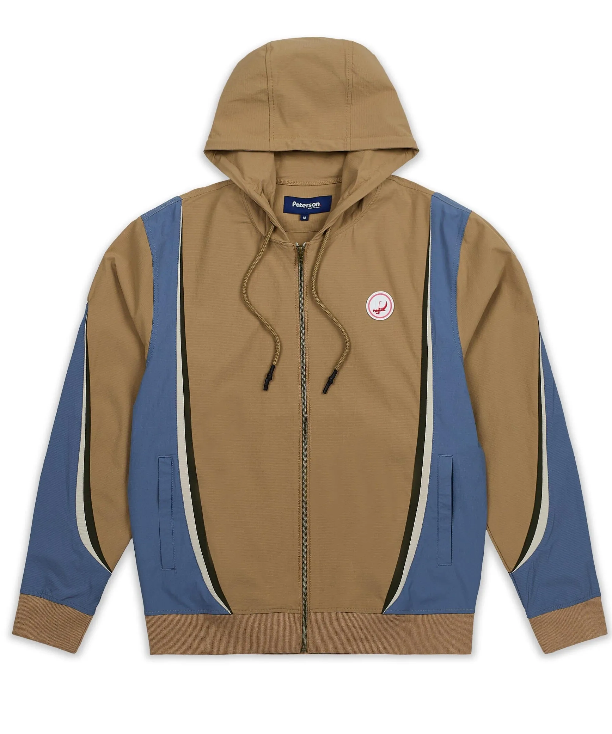 tierbreaker_zip_up__khaki_3.webp Sale Tierbreaker Zip Up - Khaki Hoodies | Hoodies