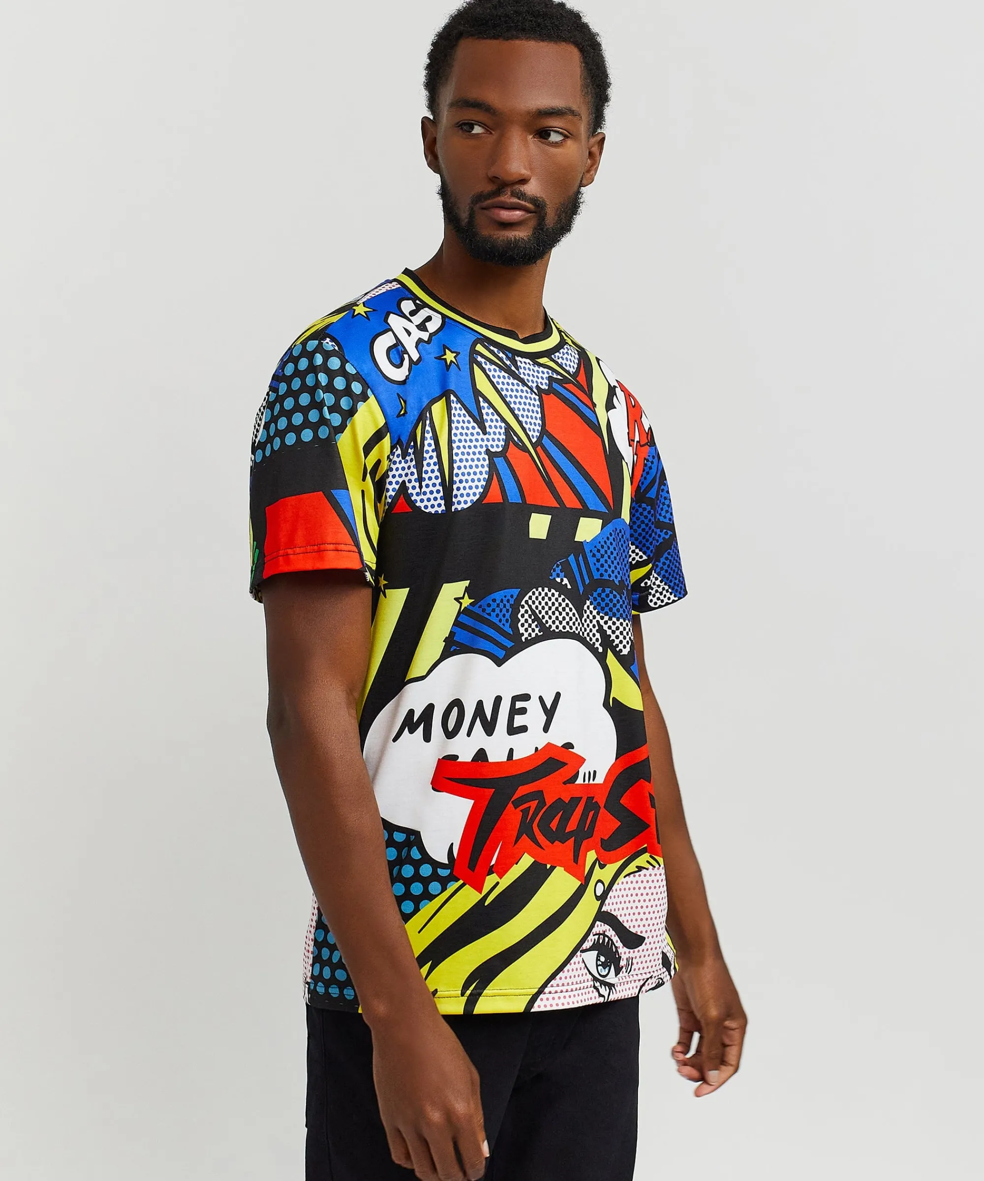 trap_stars_comic_allover_print_graphic_tee_2.webp Online Trap Stars Comic Allover Print Graphic Tee Graphic Tees