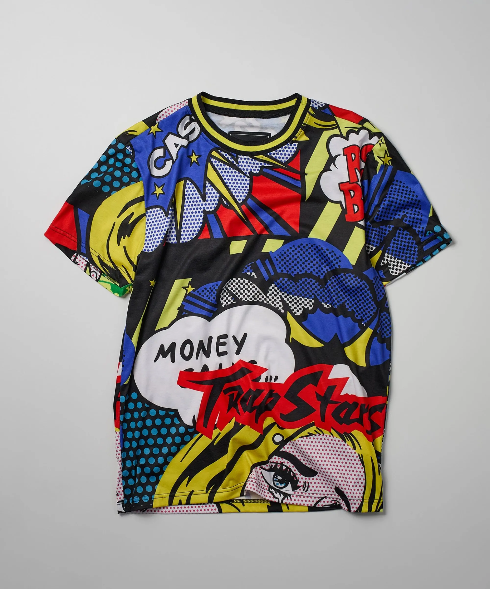 trap_stars_comic_allover_print_graphic_tee_3.webp Online Trap Stars Comic Allover Print Graphic Tee Graphic Tees