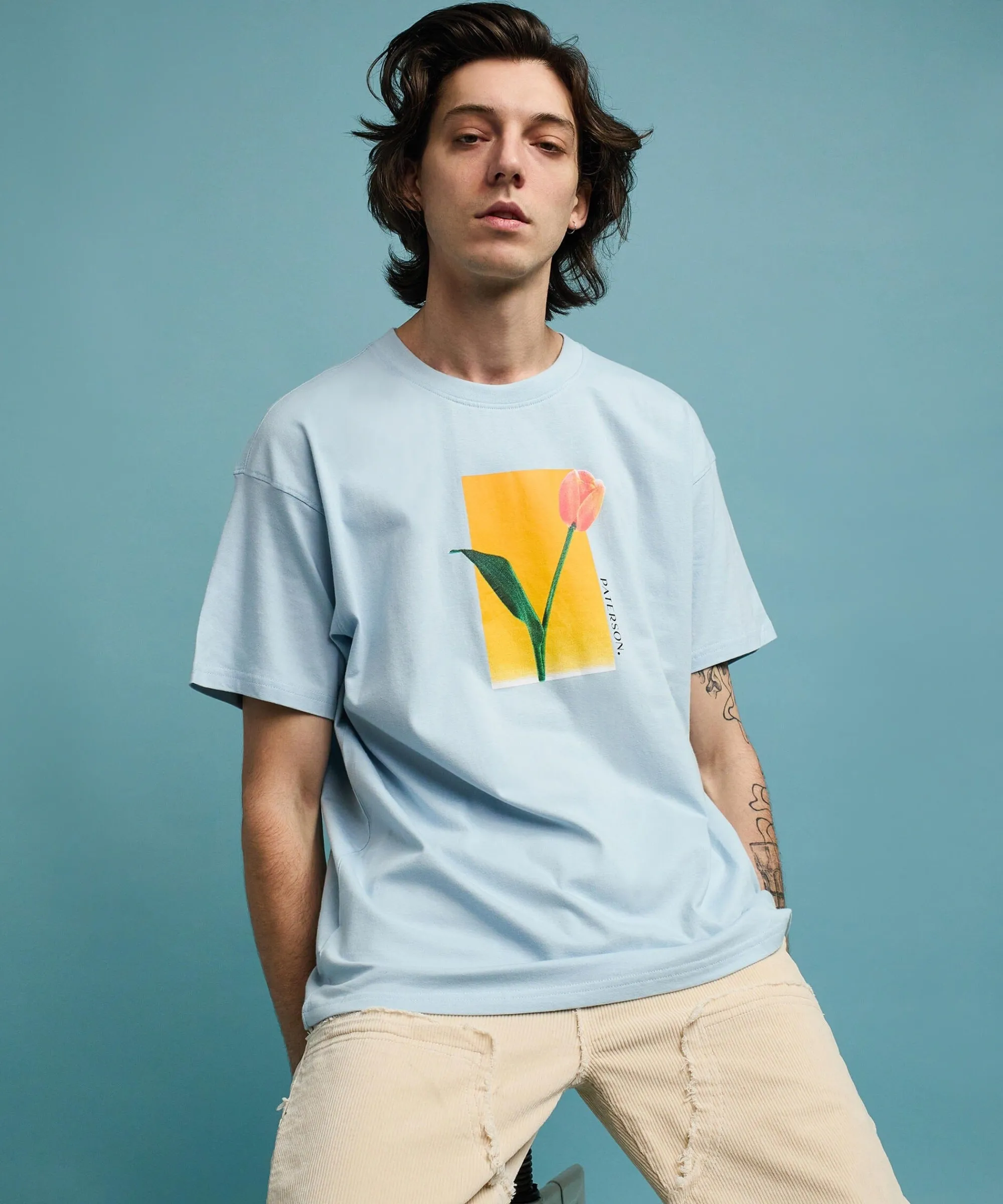 tulip_short_sleeve_tee__light_blue_5.webp Hot Tulip Short Sleeve Tee - Light Blue Graphic Tees