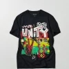 Cheap Unity Short Sleeve Tee - Black Graphic Tees
