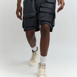 Best Sale Whitecloud Cargo Fleece Shorts - Black Shop All Bottoms | Shorts