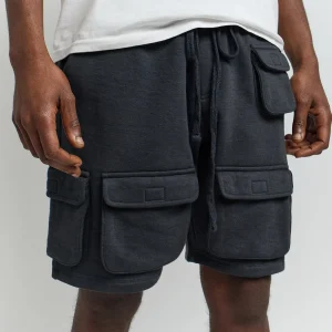 Best Sale Whitecloud Cargo Fleece Shorts - Black Shop All Bottoms | Shorts