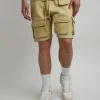 Clearance Whitecloud Cargo Fleece Shorts - Khaki Shop All Bottoms | Shorts