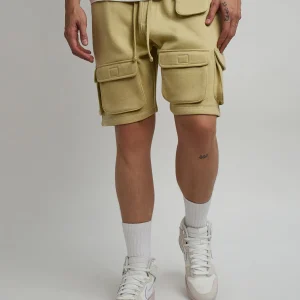 Clearance Whitecloud Cargo Fleece Shorts - Khaki Shop All Bottoms | Shorts
