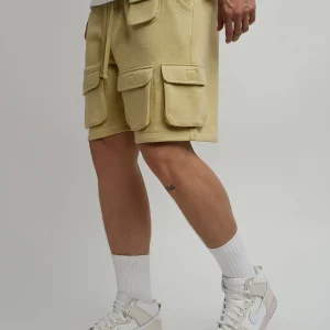 Clearance Whitecloud Cargo Fleece Shorts - Khaki Shop All Bottoms | Shorts