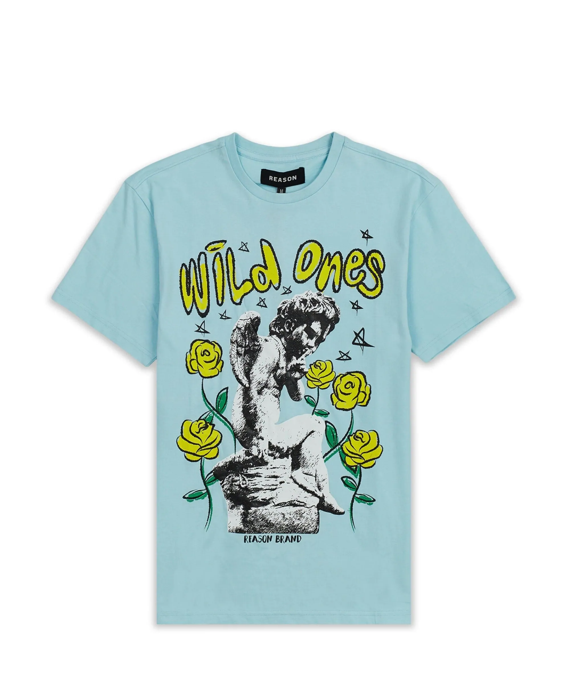 wild_ones_short_sleeve_graphic_print_tee__light_blue_1.webp Fashion Wild Ones Short Sleeve Graphic Print Tee - Light Blue Graphic Tees