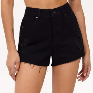 Cheap Womens Aria Denim Shorts Denim