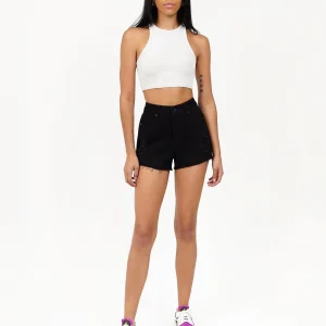Cheap Womens Aria Denim Shorts Denim