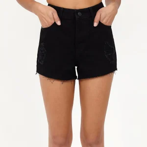 Cheap Womens Aria Denim Shorts Denim