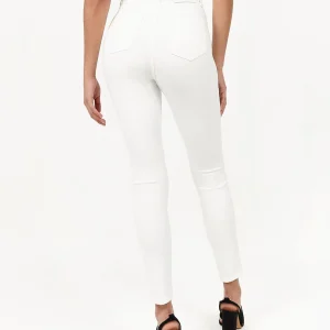 Best Sale Womens Chloe White Slim Jeans Denim