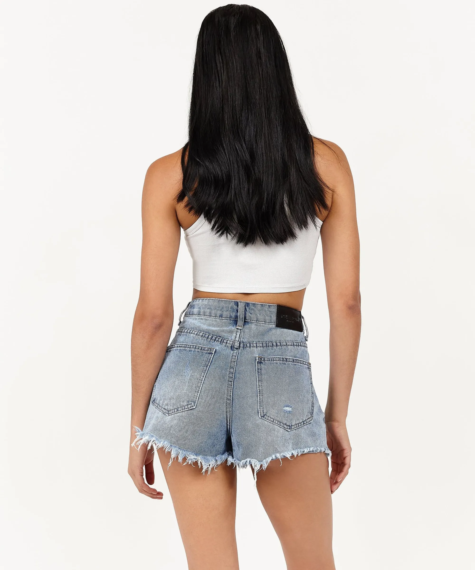 womens_madison_denim_shorts_3.webp Outlet Womens Madison Denim Shorts Denim