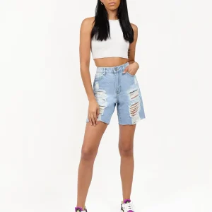 Store Womens Sofia Denim Shorts Denim | Shop All Bottoms